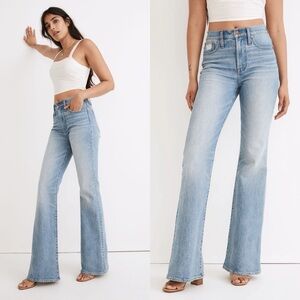 Madewell Light Blue Wide Leg Jeans
